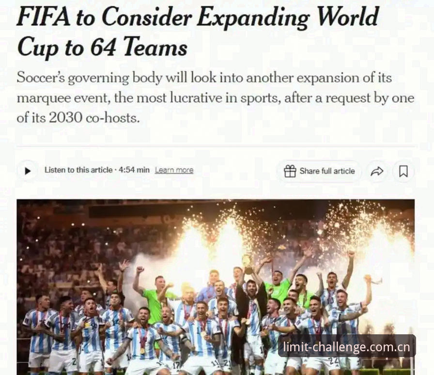 2030世界杯扩军至66队详解：中国男足迎来历史性契机
